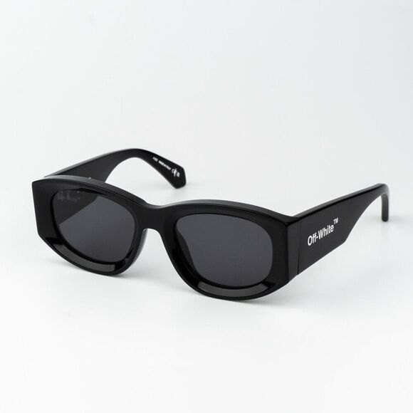 Off-White JOAN Women Sunglasses Black Grey Cat Eye OERI041 JOAN 1007 main image 12